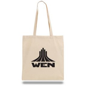 Natural Canvas Convention Tote Bag (15"x16")
